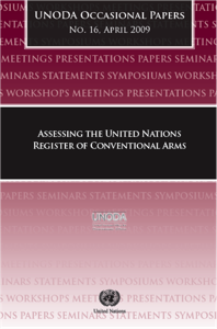 Assessing the United Nations Register of Conventional Arms (UNODA Occasional Paper no.16) image