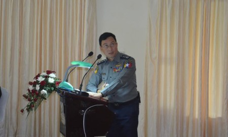 Presenter Myanmar Police Force image